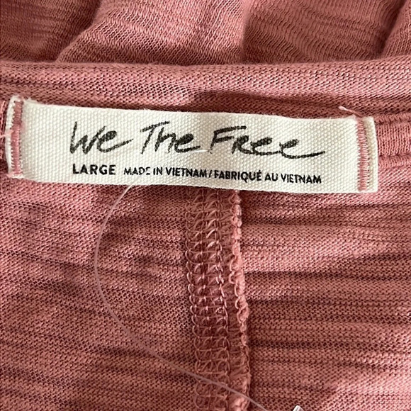 We The Free Natasha Tee in Blush - NWOT - Size Large - Picture 5 of 9